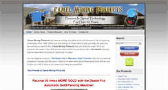 Desktop Screenshot of camelminingproducts.biz